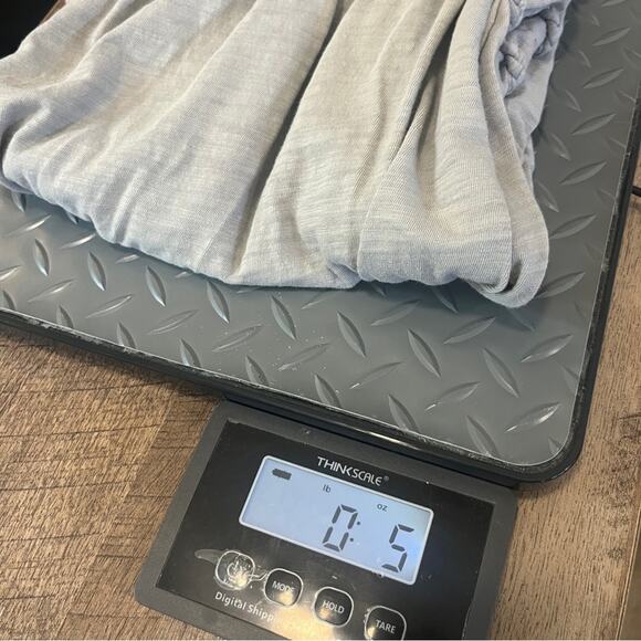 Old Navy Light Gray Knit Cotton Mini Skirt Belted Lightweight Womens Size Medium - Picture 7 of 7